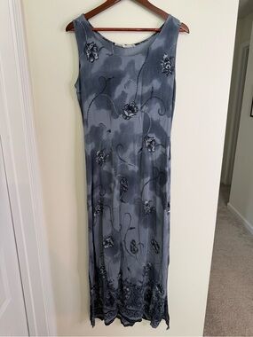 Loco Lindo Vintage Retro 90s Inspo Maxi Dress